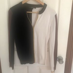 100% Authentic Derek Lam Color-block Cardigan